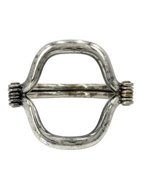 Hermes Bangle Bracelet 925 Sterling Silver